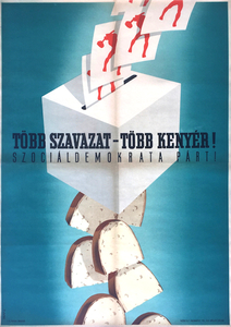 More votes - more bread! Social Democratic Party!