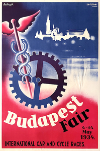 Budapest Fair - International car and cycle races