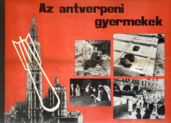 The children of Antwerp 1943 propaganda poster