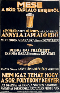 A tale about the nourishing power of beer