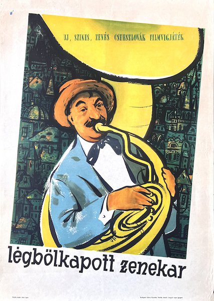 Music from Mars 1955 Hungarian movie poster