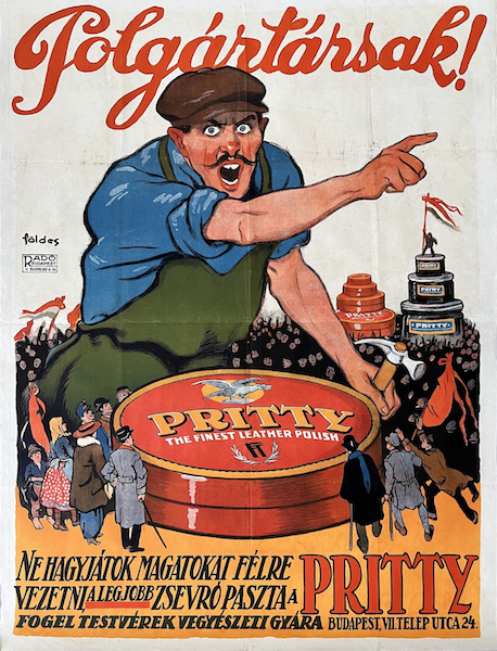 Imre Foldes - Fellow citizens.. Pritty shoe cream