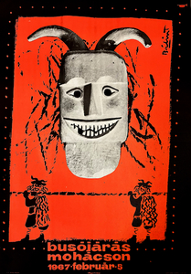 Busojaras in Mohacs 1967