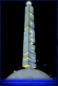 Budapest star - poster maquette