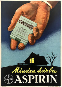 Bayer aspirin at every household