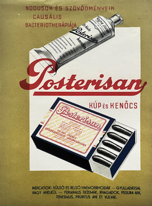 Posterisan suppositories and ointment