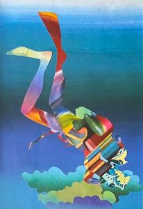 Voyage to the Edge of the World - poster maquette (diver)