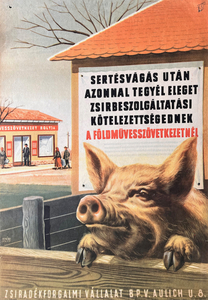After slaughtering a pig, fulfill your obligation to the Cooperative - Lard Trading Company