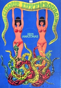Amazonas Group - Luxembourg Circus - poster maquette