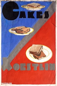 Koestlin Cakes - poster maquette